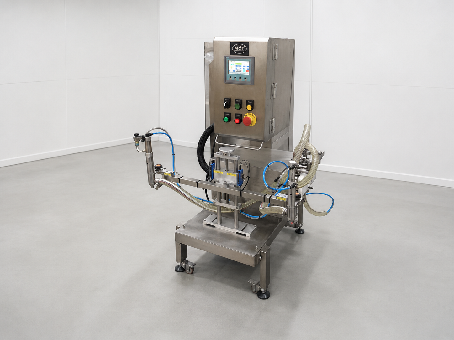 Desktop gear pump filling 2H